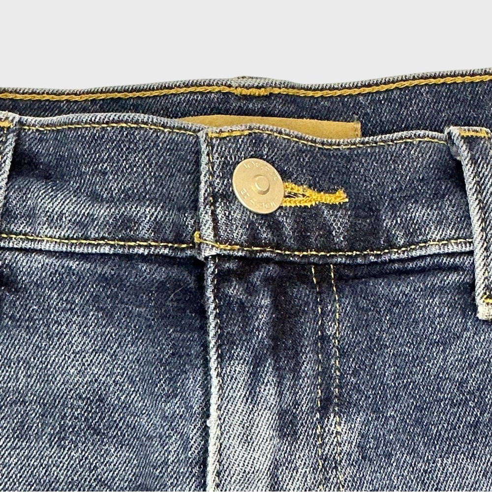Joe’s Jeans Cut Off Denim Shorts Raw Hem Medium Wash Size 28 - Picture 6 of 8
